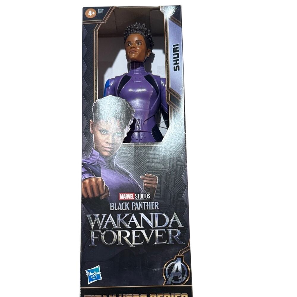 Hasbro Wakanda Forever Shuri Figure in Purple 12” action figure 2022 Marvel